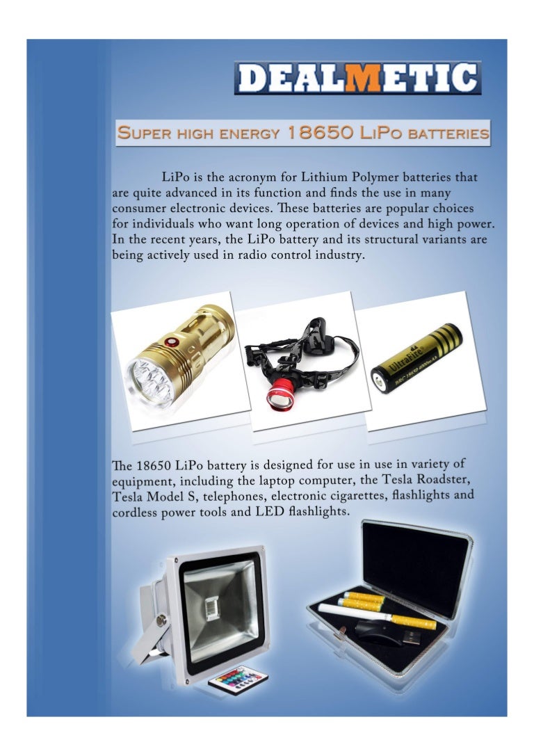 Application of batteries and their variants Application of batteries and their variants